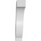 Ekena Millwork 3-in. W x 16-in. D x 16-in. H Baker Architectural Grade PVC Knee Brace BRCP03X16X16BKR - alternate 5